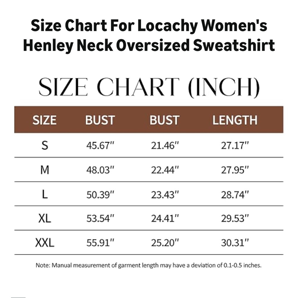 NWT Locachy Henley Neck Button Oversized Sweatshirt Burgundy size small - Picture 5 of 7